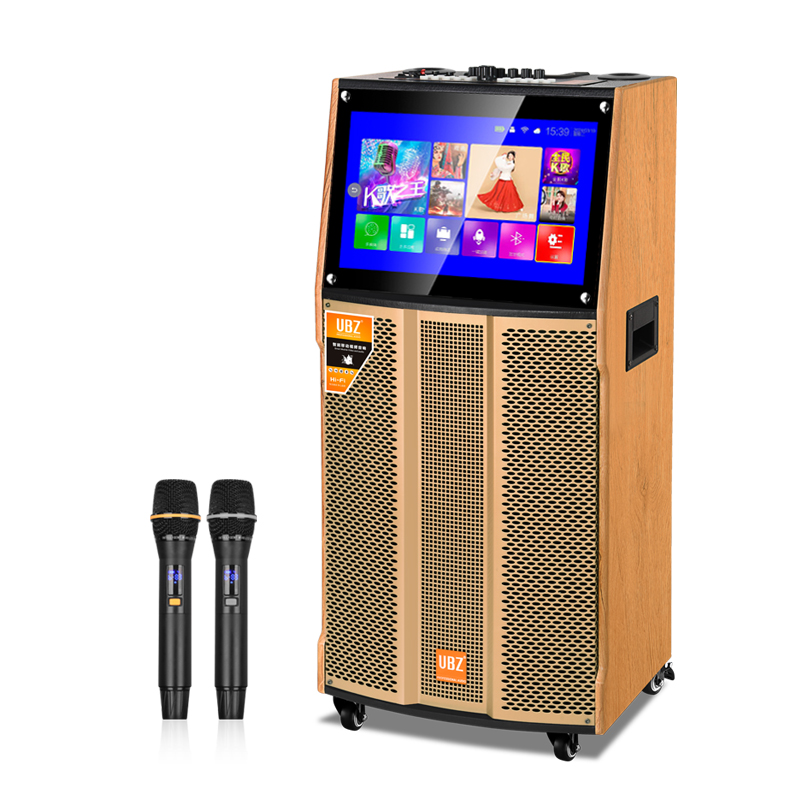 UBZ广场舞带屏幕音响拉杆视频音箱