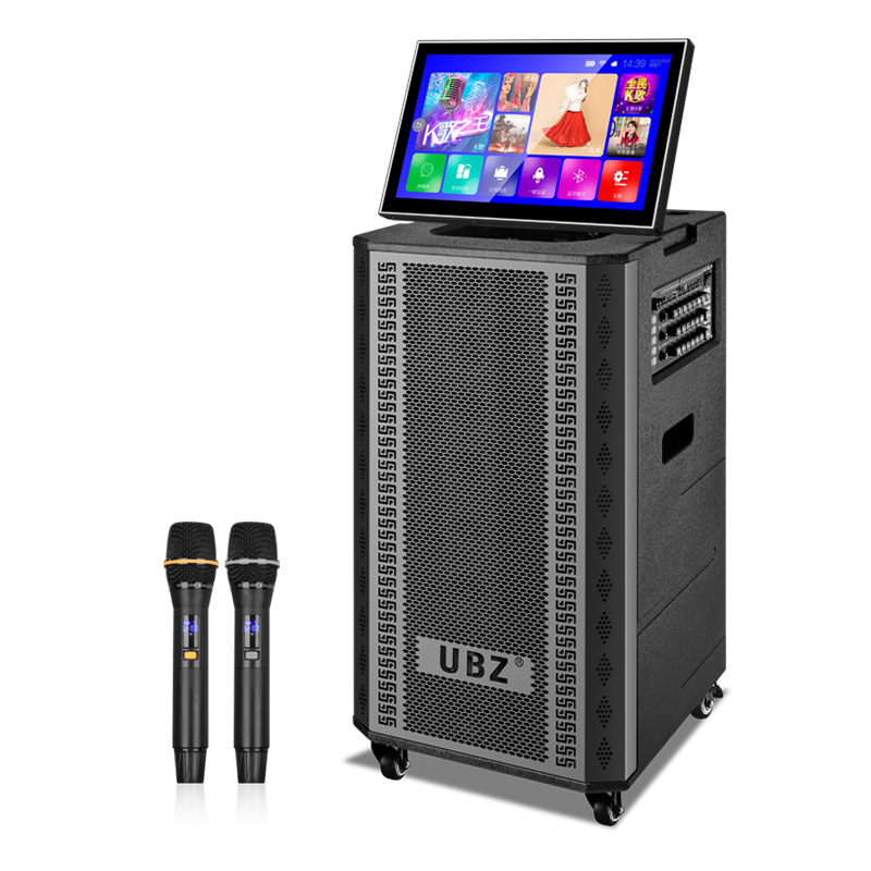 UBZ拉杆音箱带视频户外充电娱乐音响