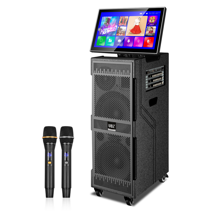 UBZ视频音箱户外娱乐拉杆音响带屏幕