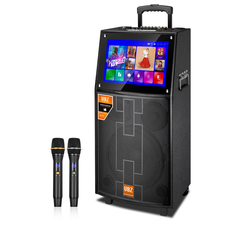 视频音响移动拉杆音箱带屏幕